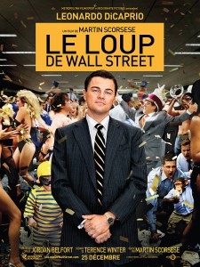 Affiche "Le loup de Wall Street"