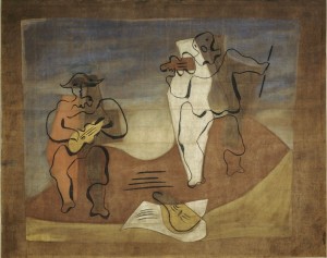 Le rideau de scène de Pablo Picasso actuellement au musée Pompidou