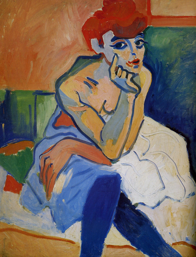 André Derain - La femme en chemise