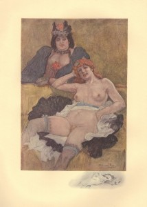 Félicien Rops - A vendre ou les deux amies